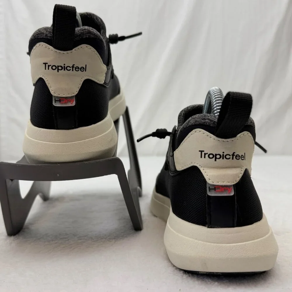 Tropicfeel Geyser Great HDry Waterproof Travel Sneaker Women Size 7.5 Black